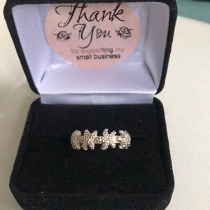 Sterling Silver Starfish Ring